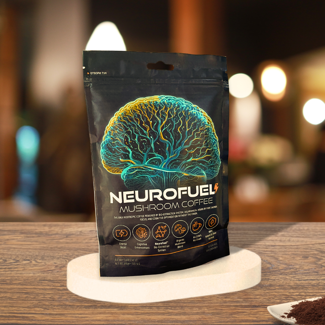 NeuroFuel cafea din ciuperci